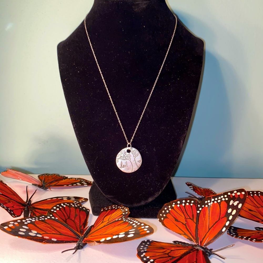 Silver handmade Necklace from Sundance